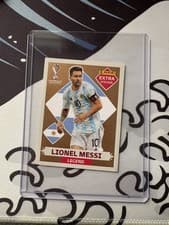 Lionel Messi 2022 Panini World Cup Qatar Stickers Extra card