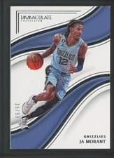 Ja Morant 2022 Panini Immaculate card