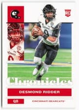 Desmond Ridder 2022 Panini Chronicles Draft Picks card