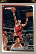 Aleksandar Pavlovic 2005-06 Topps Total Base Set card
