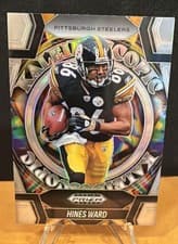 2025 Panini Prizm Black Kaleidoscopic Hines Ward #9 card
