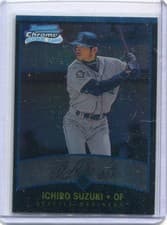 Ichiro Suzuki 2001 Bowman Chrome card
