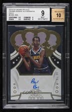 Bol Bol 2019 Panini Crown Royale Rookie Autographs card