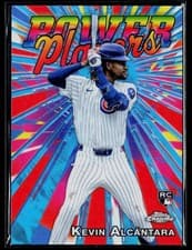 2025 Topps Chrome Power Players Kevin Alcántara #PP-18 card