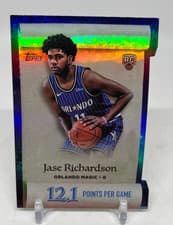 2025-26 Topps Holiday Making The Nice List Jase Richardson #ML-25 card