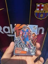 Lamine Yamal 2023 Panini Donruss Kaboom card