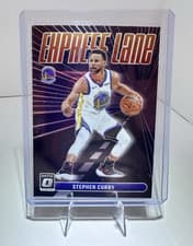 Stephen Curry 2023 Donruss Optic Express Lane card