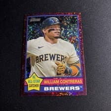 William Contreras 2025 Topps Heritage card