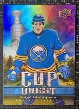 Tage Thompson 2025 Upper Deck Cup Quest card
