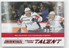 Alex Ovechkin 2024-25 Upper Deck Credentials Front Row Talent card