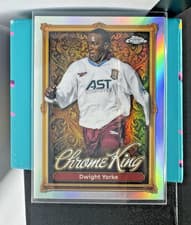 Dwight Yorke 2025 Topps Premier League Chrome King card