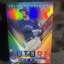 2021 Bowman's Best Bowman Future Vibrance #BFV11 Julio Rodriguez