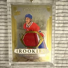 2025-26 Upper Deck Black Diamond Exquisite Rookie Patch Ivan Demidov #RP-ID card