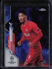 Hee chan Hwang 2019 Topps Chrome UEFA Champions League Sapphire card