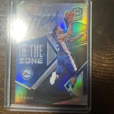 JJ Redick 2018 Panini Spectra in the Zone Autographs card