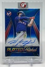 2025 Topps Pristine Plated and Polished Autographs Wyatt Langford #PAPAV-WL