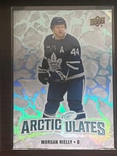 2024-25 Upper Deck Ice Arcticulates Morgan Rielly #AT-30 card