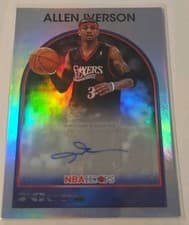 2025-26 NBA Hoops 1989 Hoops Signatures Allen Iverson #89S-AI card