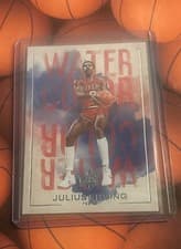 2024-25 Panini Court Kings Water Color Julius Erving #25 card