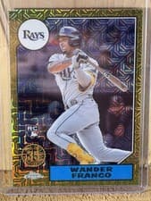 Wander Franco 2022 Topps Silver Pack 1987 Chrome Series 2 card