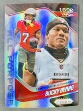 2025 Panini Prizm All Purpose Bucky Irving #10 card