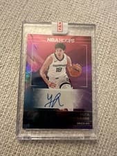 2024-25 Hoops Hoops Ink Yuta Watanabe #HI-YWG card