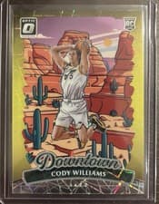 Cody Williams 2024 Panini Donruss Optic Downtown card