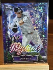 Aaron Judge 2025 Topps Update Mystical card