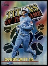 Bobby Witt Jr. 2026 Topps Titans Of The Game card
