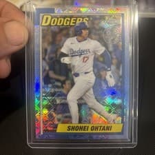2025 Topps Chrome Logofractor Edition 1990 Topps Shohei Ohtani #90CB-7 card