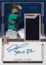 2024 Panini Impeccable Elegance Prospect Jersey Autographs Harry Ford #EPJ-HF card