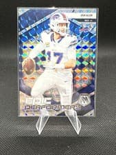 2025 Panini Mosaic Epic Performers Josh Allen #9 card