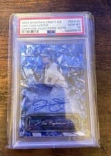 2024 Bowman Draft Sapphire Edition Selections Autographs Jac Caglianone #SSA-JC card