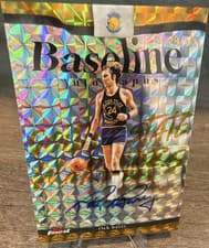 2025-26 Finest Baseline Autographs Rick Barry #BA-RB card