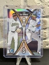 2025 Bowman Draft Axis Leo De Vries #A-19 card