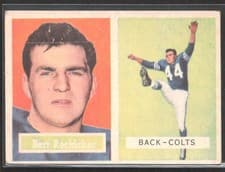 Bert Rechichar 1957 Topps card