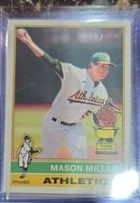 Mason Miller 2025 Topps Heritage card