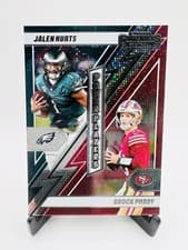 2024 Panini Contenders Power Players Brock Purdy / Jalen Hurts #7