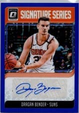 Dragan Bender 2018 Panini Donruss Optic Signature Series card