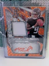 2024 Panini Spectra Aspiring Patch Autographs Michael Penix Jr. #APA-MPJ card