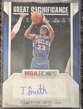2024-25 Hoops Great SIGnificance Terquavion Smith #GS-TSP card