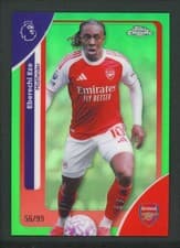 Eberechi Eze 2026 Topps Chrome Premier League card