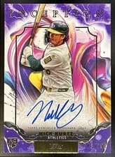 2025 Topps Inception Rookie & Emerging Stars Autographs Nick Kurtz #RESA-NKU card