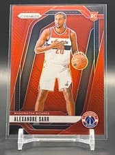 Alexandre Sarr 2024 Panini Prizm card