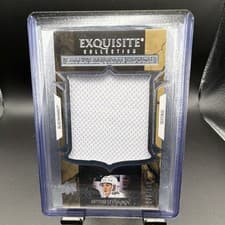 2025-26 Upper Deck Black Diamond Exquisite Extra Exquisite Rookie Jersey Artyom Levshunov #ECER-AL card