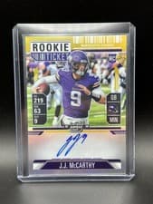 2025 2024 Panini Contenders Optic J.J. McCarthy #101