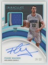 Franz Wagner 2021-22 Panini Immaculate card