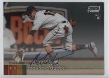 Mauricio Dubon 2020 Stadium Club Chrome Autographs card