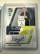Paige Bueckers 2025 Panini Donruss WNBA Next Day Autograph card