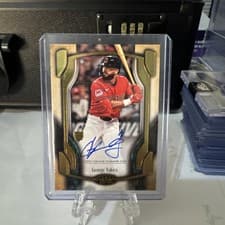 2026 Topps Tier One Break Out Autographs George Valera #BOA-GV card